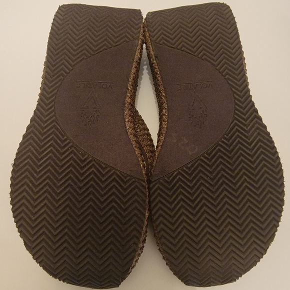 🟡VOLATILE Island Platform Wedge Sandals (8 Womens, Brown) - Picture 10 of 11